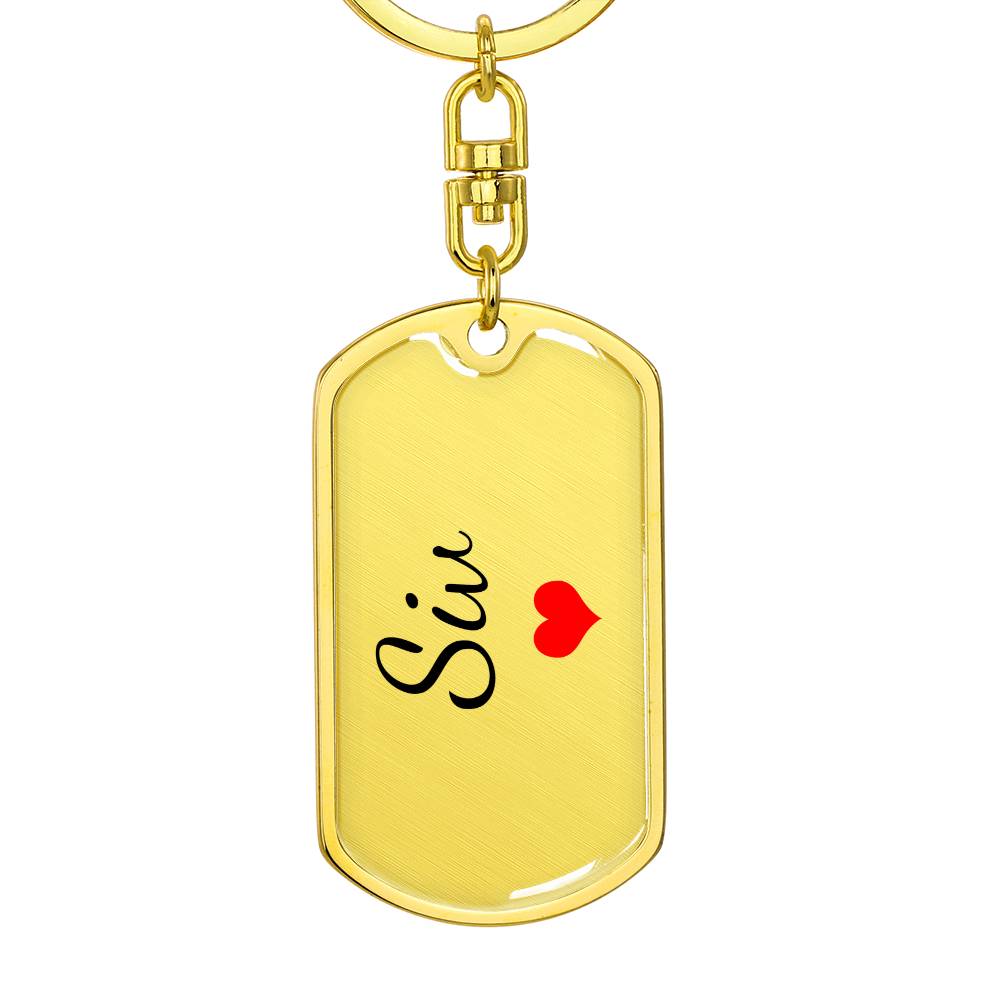 Siv Keychain – Custom Name Keychain for Women