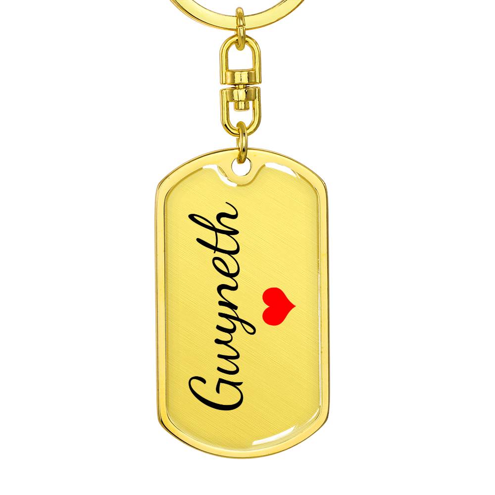 Gwyneth Keychain – Name Keychain for Women