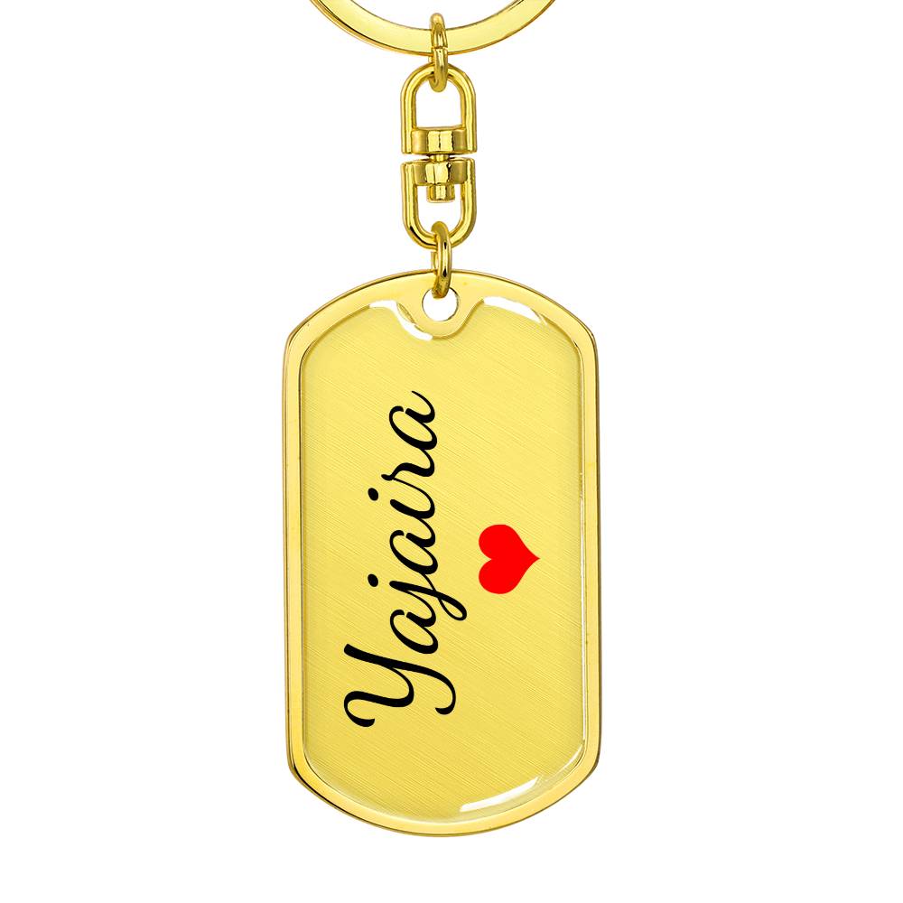 Yajaira Keychain – Name Keychain for Women