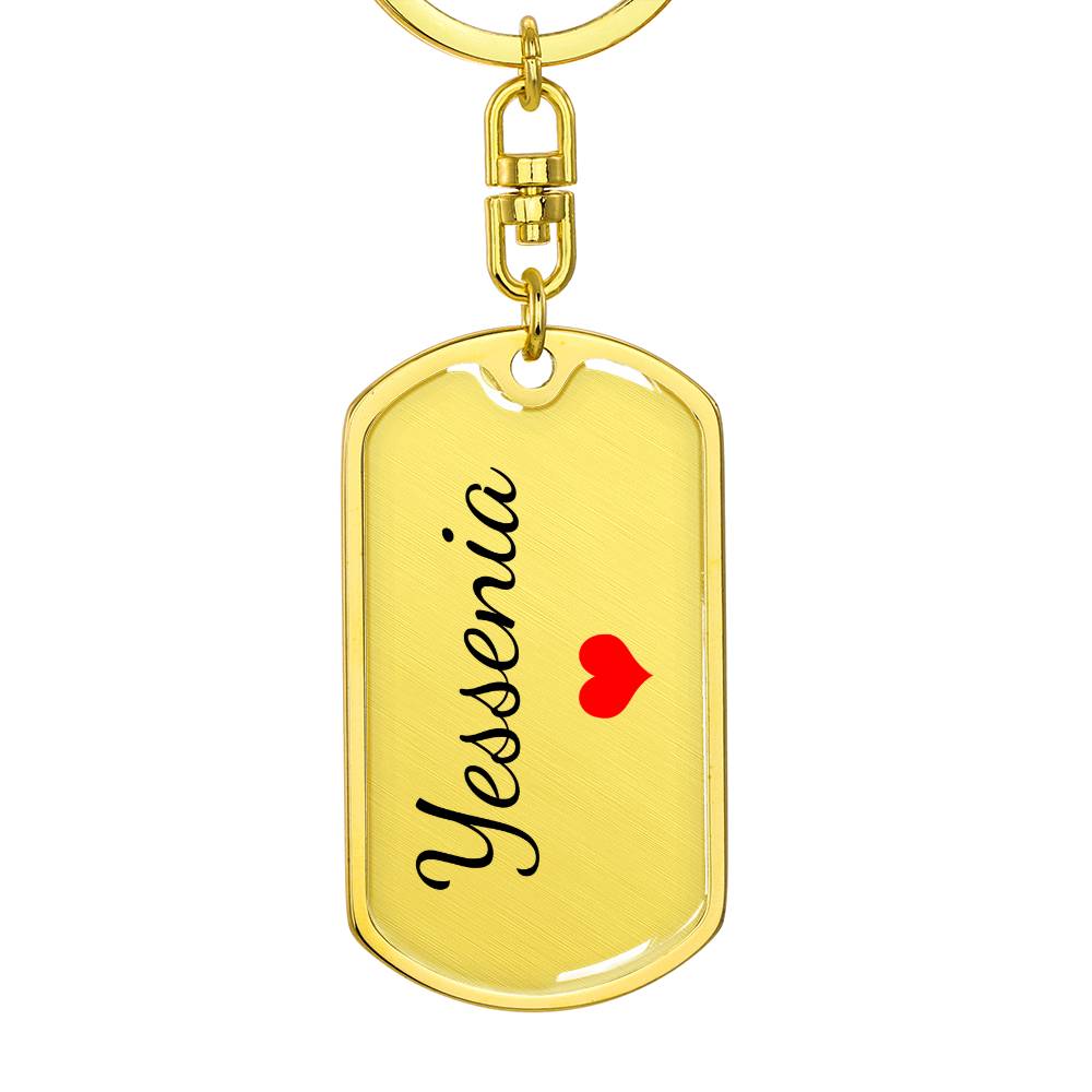 Yessenia Keychain – Name Keychain Gift