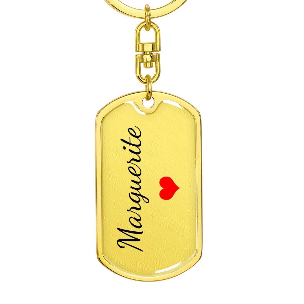 Marguerite Keychain – Name Keychain Gift