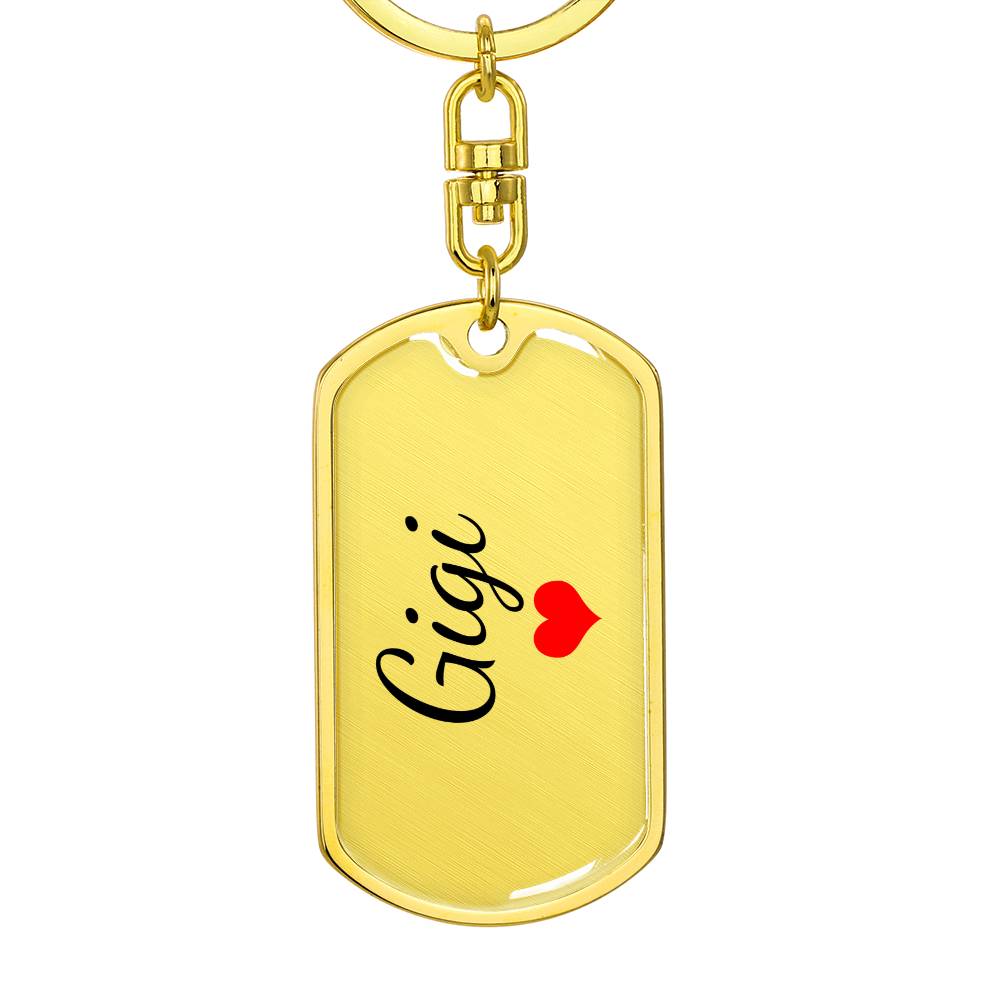 Gigi Keychain – Custom Name Keychain for Women