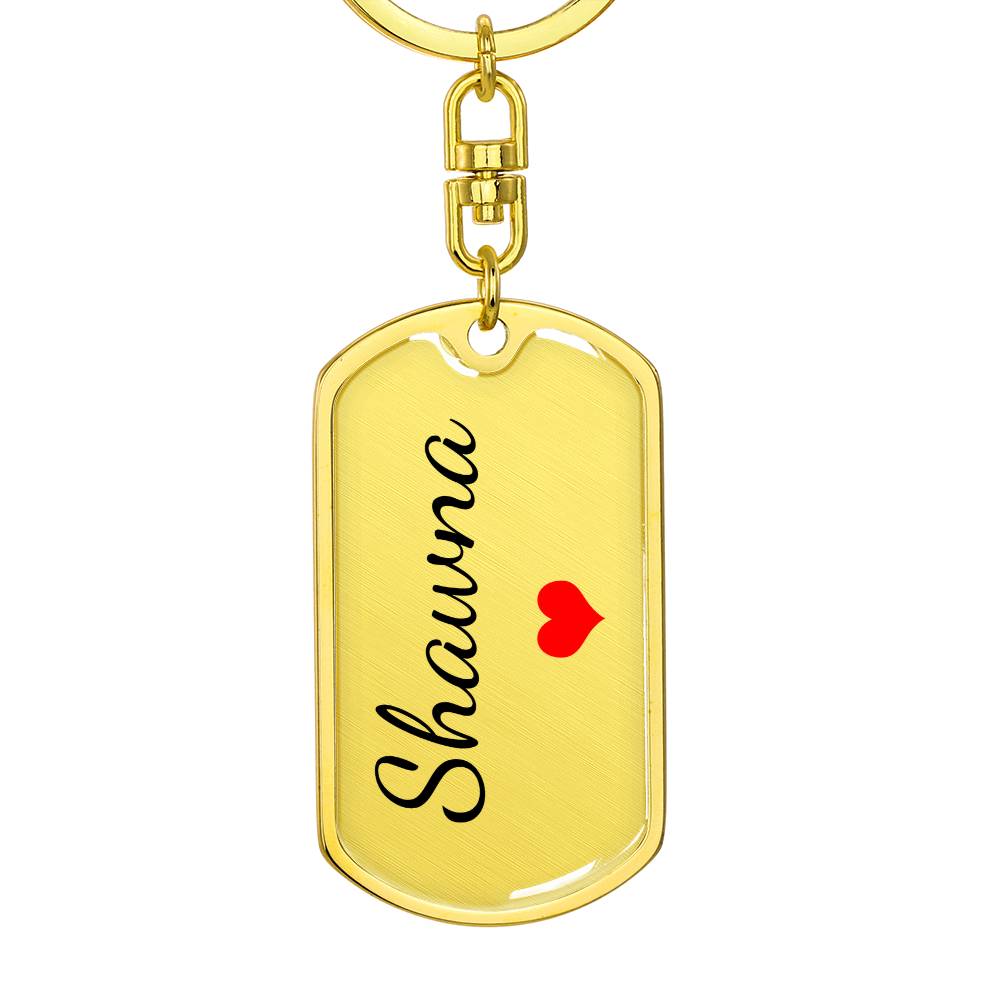 Shawna Keychain – Custom Name Keychain for Women