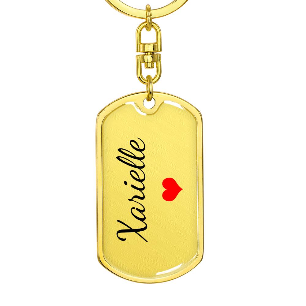 Xarielle Keychain – Name Keychain Gift