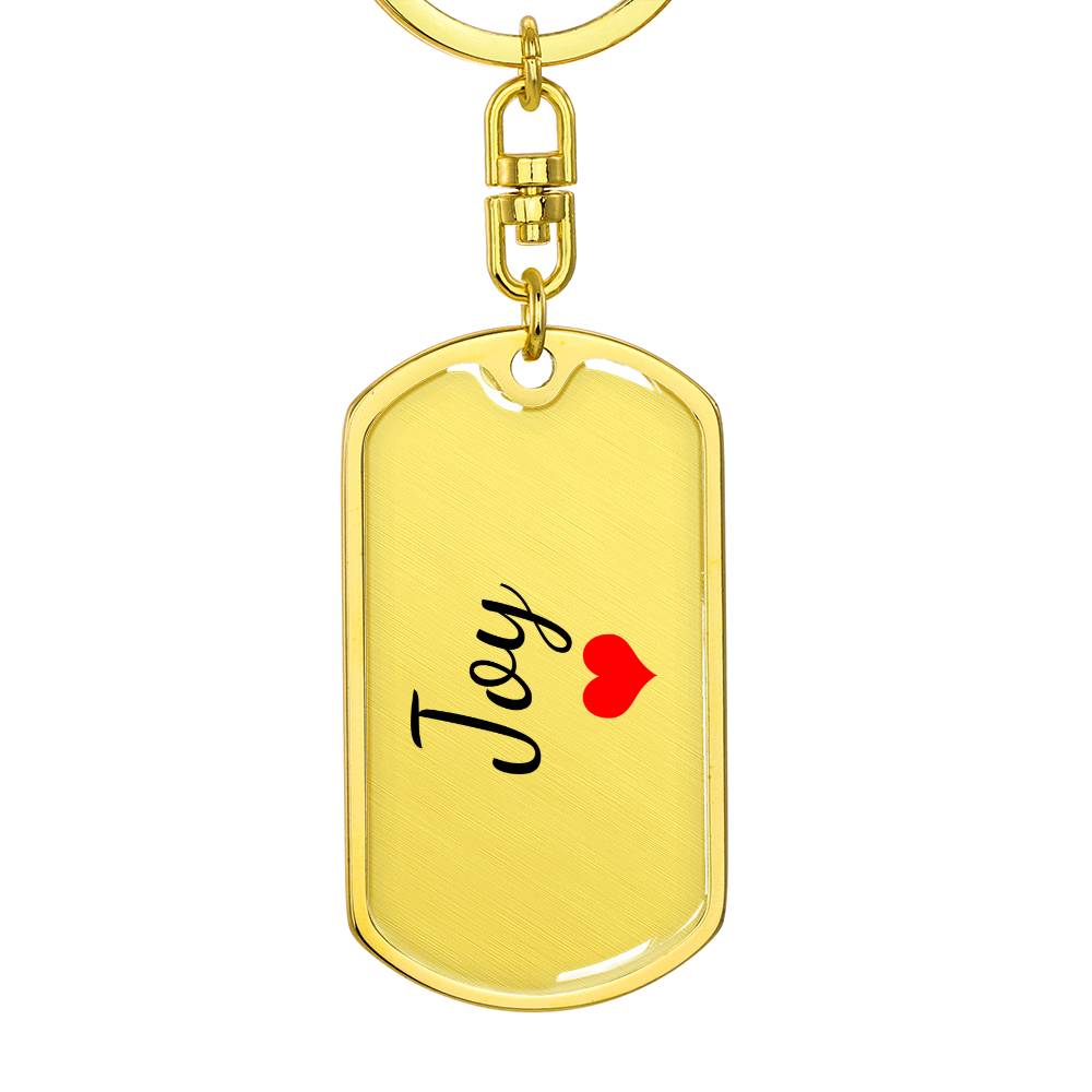 Joy Keychain – Custom Name Keychain for Women