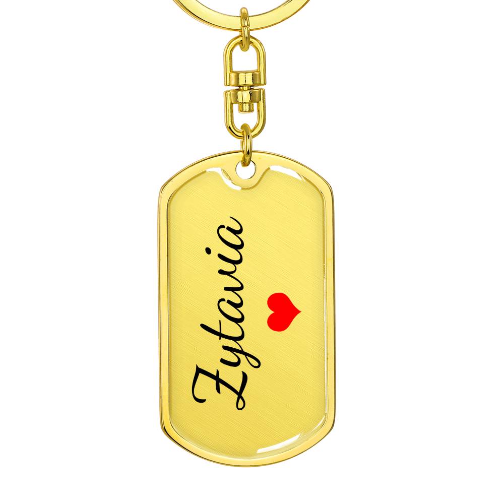 Zytavia Keychain – Name Keychain for Women