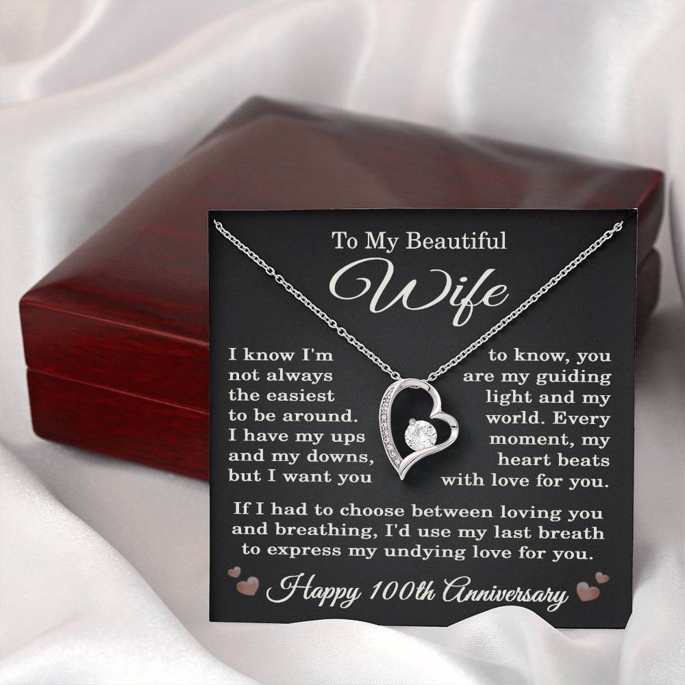To My Wife Three Part Necklace Mockup - Do not Sync with Website