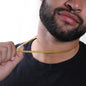 To My Husband Cuban Link Chain with Gold Finish - Men's Adjustable Sentimental Necklace - Always Remember Necklace for Him