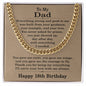 18th Birthday Gifts for Dad - 18th Birthday Necklace for Dad - Gift Ideas for Father's 18th Birthday Birthday