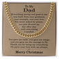 Christmas Necklace for Dad from Son and Daughter