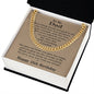 15th Birthday Gifts for Dad - 15th Birthday Necklace for Dad - Gift Ideas for Father's 15th Birthday Birthday