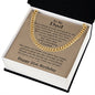 21st Birthday Gifts for Dad - 21st Birthday Necklace for Dad - Gift Ideas for Father's 21st Birthday Birthday