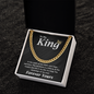 To My King Necklace for Men, To My Man Necklace, Cuban Chain Necklaces for Him for Anniversary Gifts, Birthday, Christmas for Husband and Boyfriend