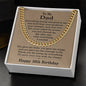 16th Birthday Gifts for Dad - 16th Birthday Necklace for Dad - Gift Ideas for Father's 16th Birthday Birthday