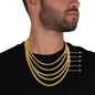 To My King Necklace for Men, To My Man Necklace, Cuban Chain Necklaces for Him for Anniversary Gifts, Birthday, Christmas for Husband and Boyfriend