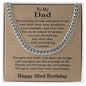 32nd Birthday Gifts for Dad - 32nd Birthday Necklace for Dad - Gift Ideas for Father's 32nd Birthday Birthday