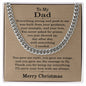 Christmas Necklace for Dad from Son and Daughter