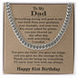 81st Birthday Gifts for Dad - 81st Birthday Necklace for Dad - Gift Ideas for Father's 81st Birthday Birthday