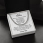 To My Man Chain Necklace