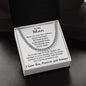 To My Man Gifts - Necklace for Husband from Wife - Gift Ideas for Boyfriend - To My Man Jewelry