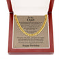 Birthday Gifts for Dad - Happy Birthday Necklace for Dad - Gift Ideas for Father's Birthday
