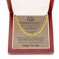 Birthday Necklace for Dad, Birthday Gift Ideas for Dad from Daughter