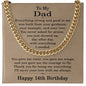 14th Birthday Gifts for Dad - 14th Birthday Necklace for Dad - Gift Ideas for Father's 14th Birthday Birthday