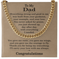 Congratulations Gift for Dad, Graduation Gift for Dad