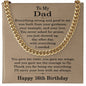 16th Birthday Gifts for Dad - 16th Birthday Necklace for Dad - Gift Ideas for Father's 16th Birthday Birthday