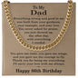 86th Birthday Gifts for Dad - 86th Birthday Necklace for Dad - Gift Ideas for Father's 86th Birthday Birthday