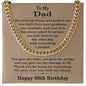 98th Birthday Gifts for Dad - 98th Birthday Necklace for Dad - Gift Ideas for Father's 98th Birthday Birthday