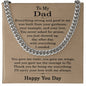 Birthday Necklace for Dad, Birthday Gift Ideas for Dad from Daughter