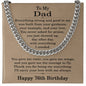 76th Birthday Gifts for Dad - 76th Birthday Necklace for Dad - Gift Ideas for Father's 76th Birthday Birthday