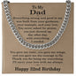 32nd Birthday Gifts for Dad - 32nd Birthday Necklace for Dad - Gift Ideas for Father's 32nd Birthday Birthday