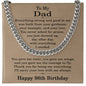 98th Birthday Gifts for Dad - 98th Birthday Necklace for Dad - Gift Ideas for Father's 98th Birthday Birthday