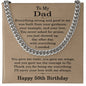 50th Birthday Gifts for Dad - 50th Birthday Necklace for Dad - Gift Ideas for Father's 50th Birthday Birthday