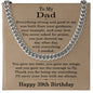 39th Birthday Gifts for Dad - 39th Birthday Necklace for Dad - Gift Ideas for Father's 39th Birthday Birthday