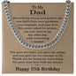 17th Birthday Gifts for Dad - 17th Birthday Necklace for Dad - Gift Ideas for Father's 17th Birthday Birthday