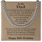 66th Birthday Gifts for Dad - 66th Birthday Necklace for Dad - Gift Ideas for Father's 66th Birthday Birthday