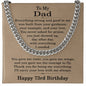 73rd Birthday Gifts for Dad - 73rd Birthday Necklace for Dad - Gift Ideas for Father's 73rd Birthday Birthday