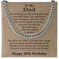 28th Birthday Gifts for Dad - 28th Birthday Necklace for Dad - Gift Ideas for Father's 28th Birthday Birthday