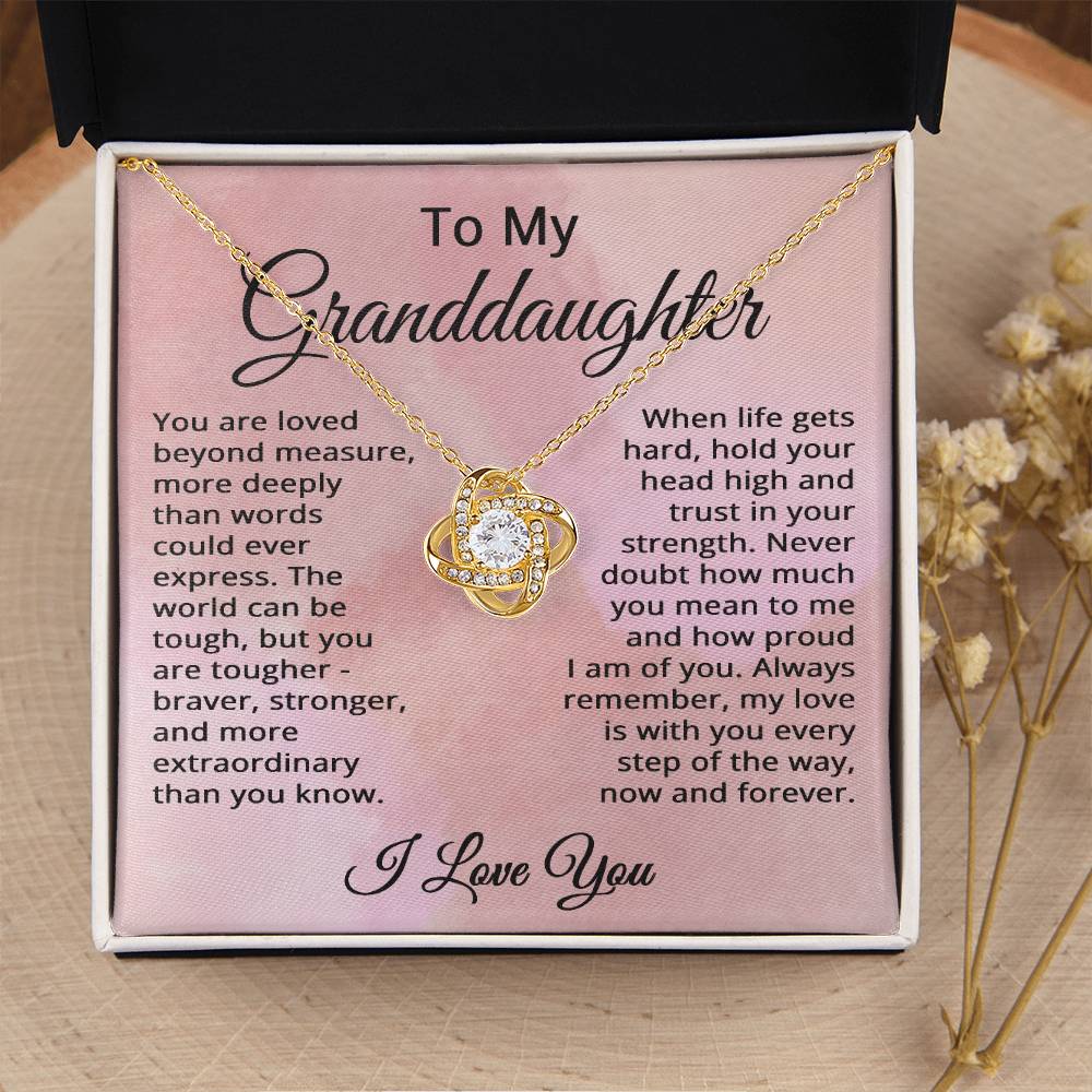 I Love You Gifts for Granddaughter I Love You Necklace Jewelry