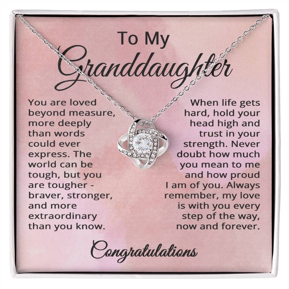 Congratulations Gifts for Granddaughter Congratulations Necklace Jewelry