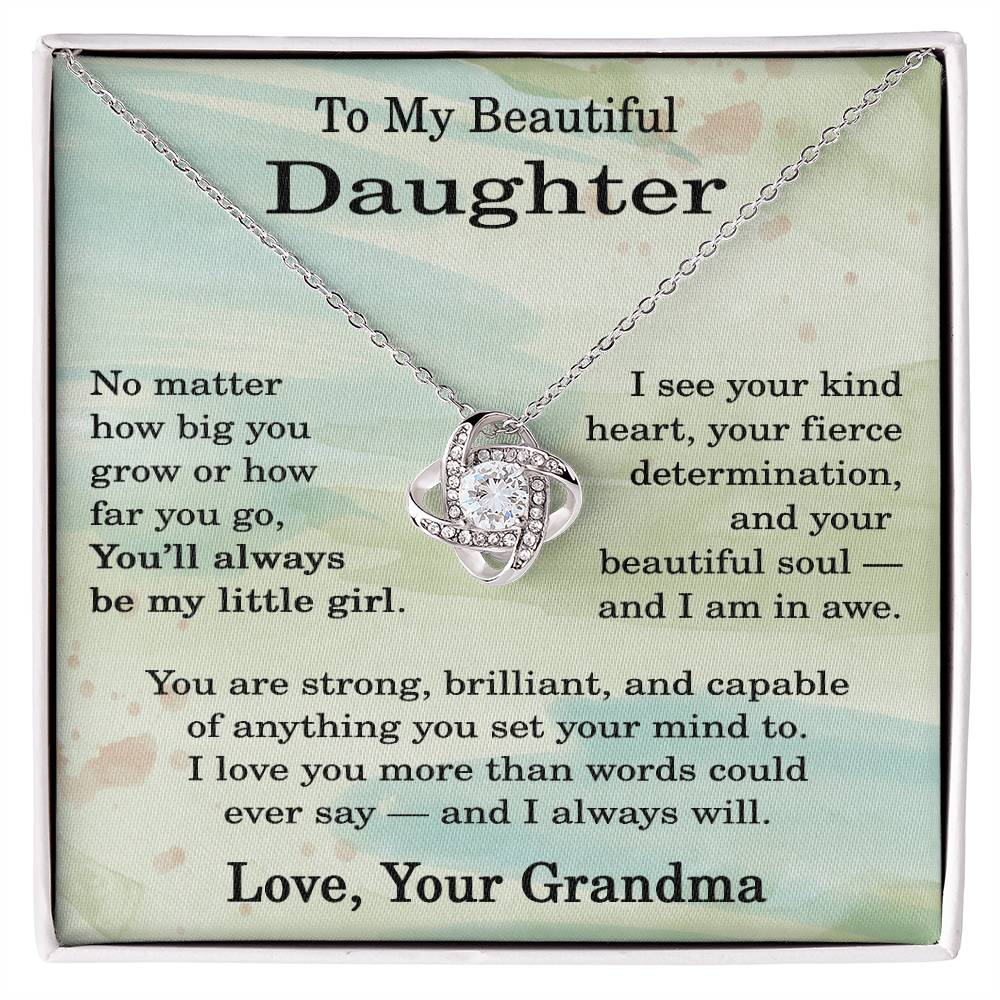 Congratulations Necklace for Daughter - Graduation Gift for Daughter from Mom and Dad