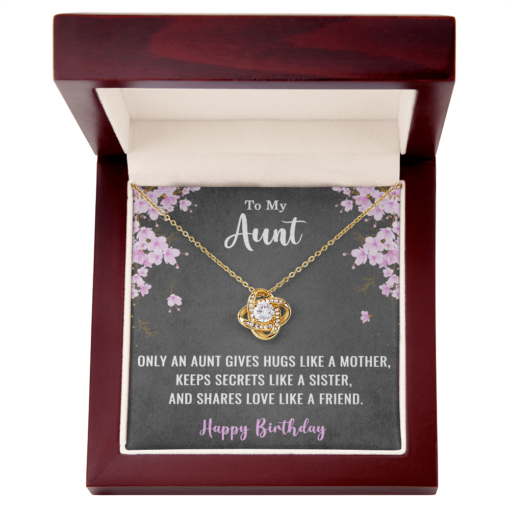 Birthday Gift from Aunt - Birthday Gift for Auntie from Niece and Nephew - Aunty Birthday Jewelry - To My Aunt Necklace