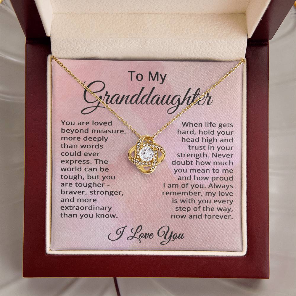 I Love You Gifts for Granddaughter I Love You Necklace Jewelry