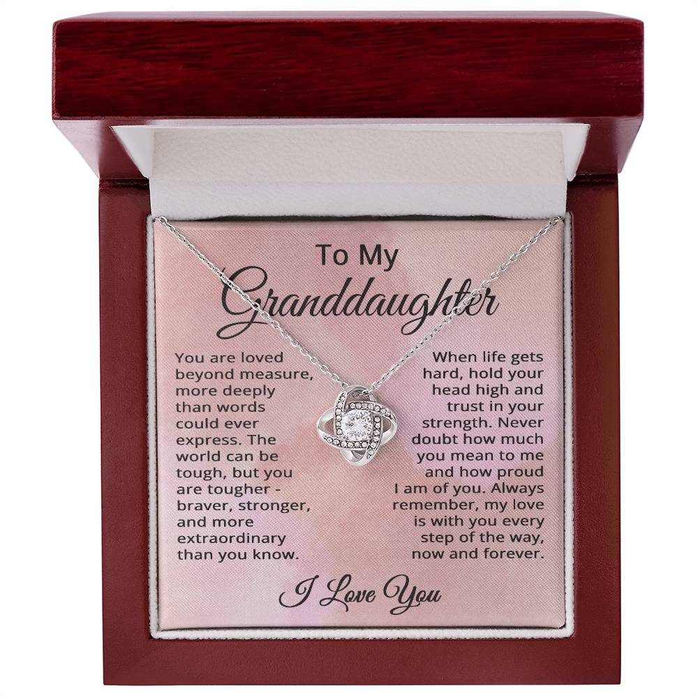 I Love You Gifts for Granddaughter I Love You Necklace Jewelry
