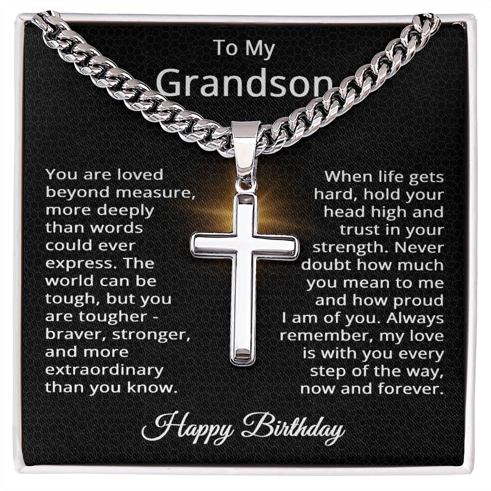 Happy Birthday Gifts for Grandson Happy Birthday Necklace Jewelry
