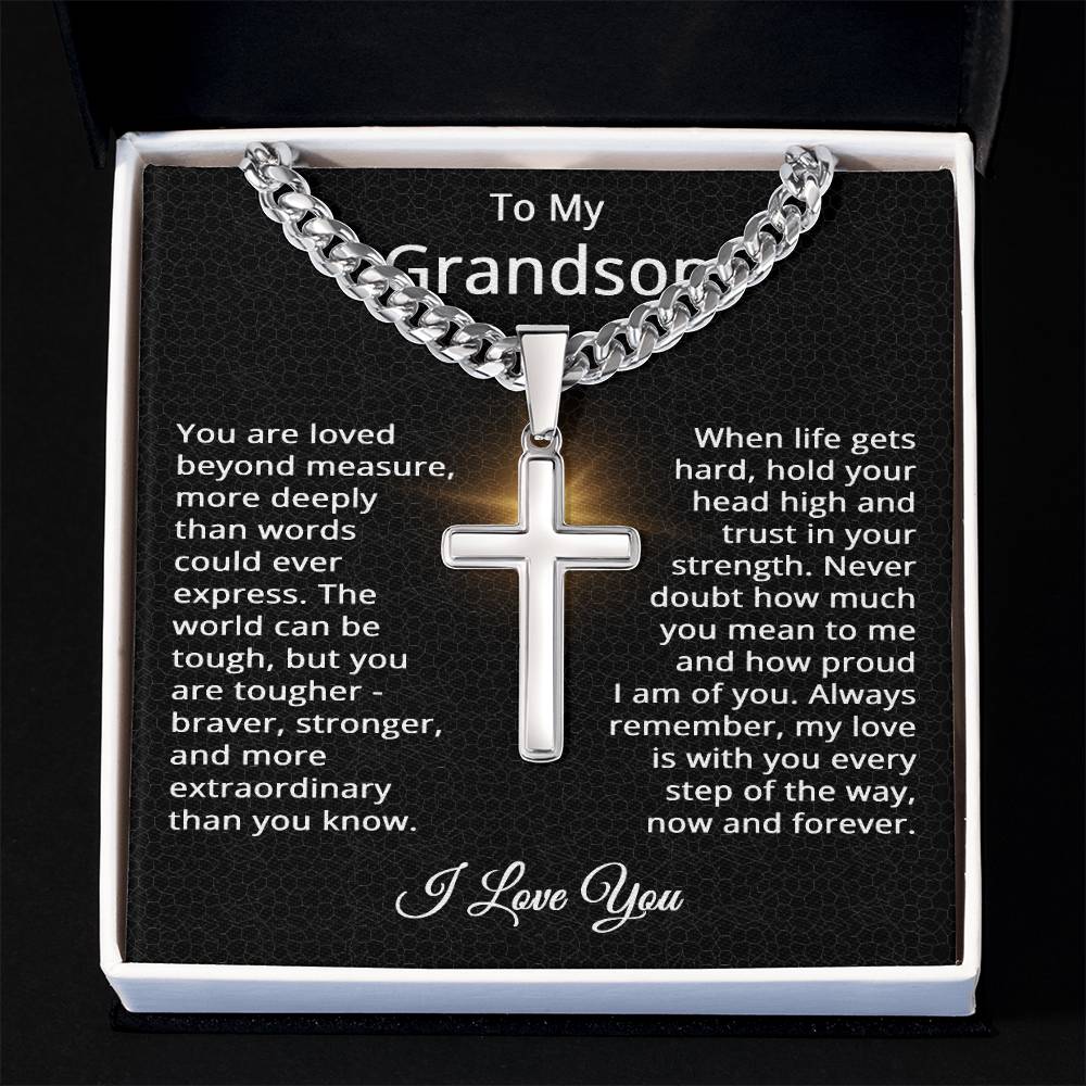 I Love You Gifts for Grandson I Love You Necklace Jewelry