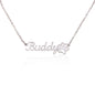 Dog Mom Gift Custom Dog Dad Gift Custom Personalized Gifts for Dog Mom Christmas Gift Necklace with Dog Name with Paw